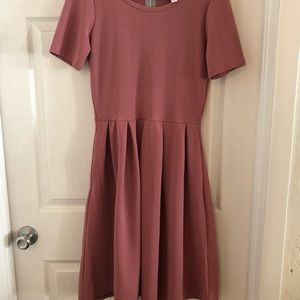 Amelia Mauve Dress LULAROE